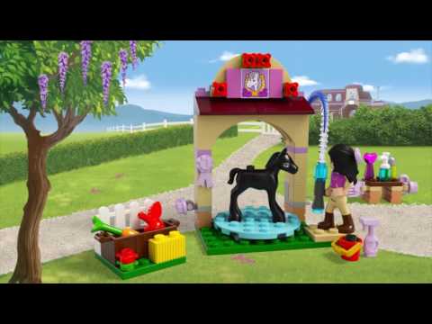 Foal's Washing Station - LEGO Friends -  41123 - Product Animation