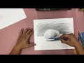 Egg Drawing In Graphite