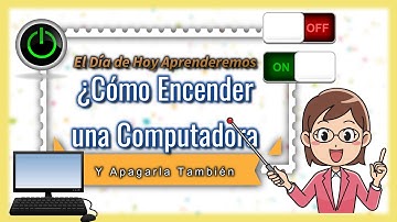 💡¿Cómo Encender y Apagar una Computadora Correctamente? 👩‍🏫 Grado 1 - #2