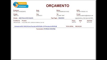 Aula 49 Controle de Orçamento   Tipo de Pagamento