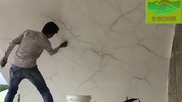 sơn giả đá cẩm thạch , và bí quyết cho anh em mới vào nghề , marble paint