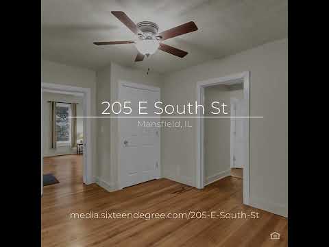205 E South St, Mansfield, IL home video tour