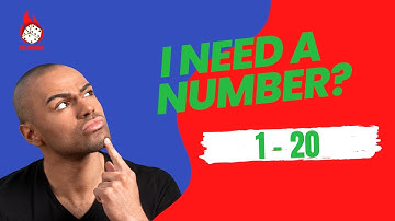 Get a random number between 1 - 20