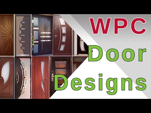 WPC Door Designs By Space Designs Vijayawada - Hyderabad | Ph 8500844447