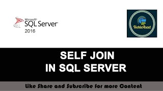 55- Self Join in SQL SERVER (Hindi/Urdu)
