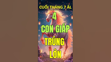 Nửa cuối tháng 7 Âm lịch, 4 Con giáp này sẽ bùng nổ tài lộc  !! #12ConGiap #TuVi2025 #ConGiapMayMan