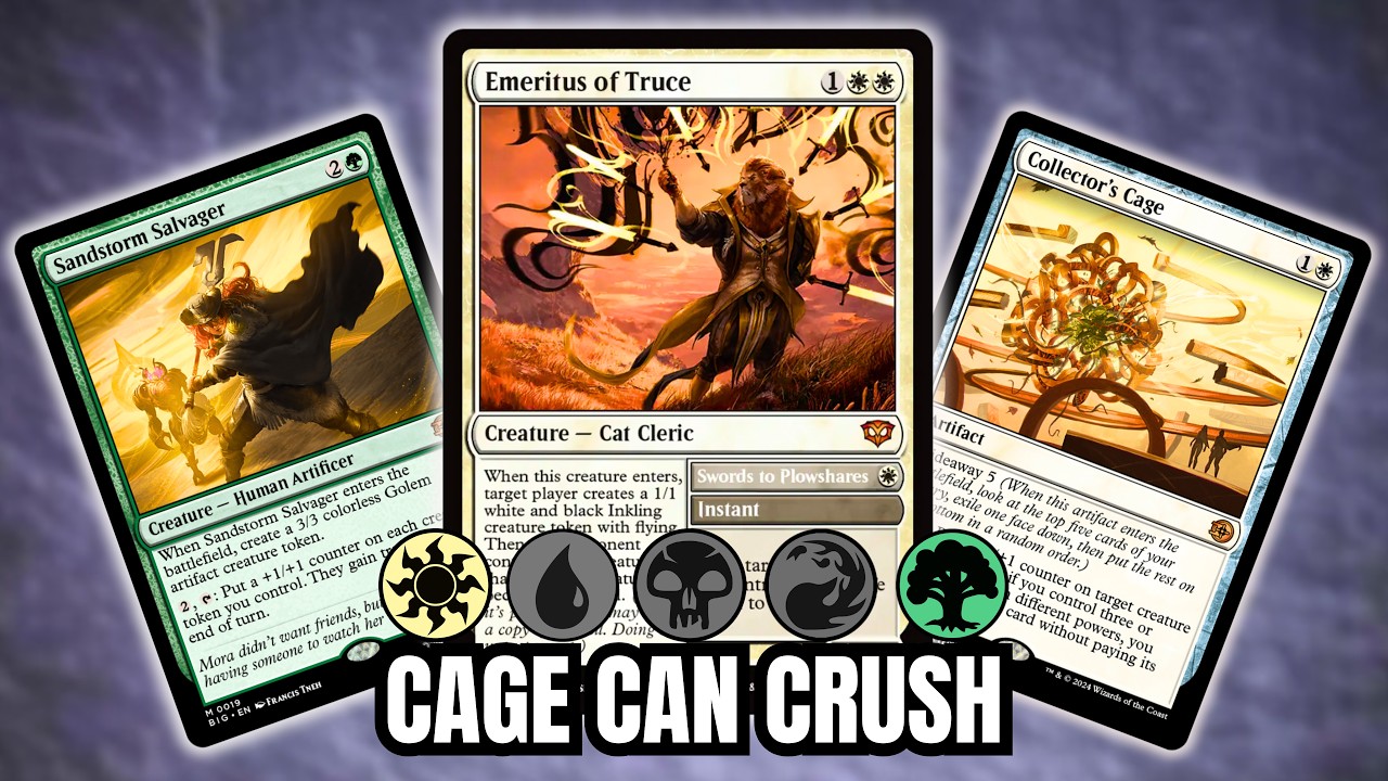 Collector's Cage STOMPS Opponents With Free Spells! | MTG Arena Standard Selesnya
