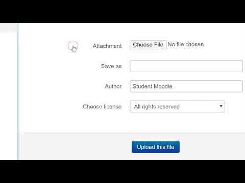 How to submit Assignment in moodle (Student)