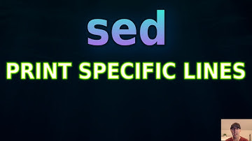 Using sed to Print Specific Lines in a File
