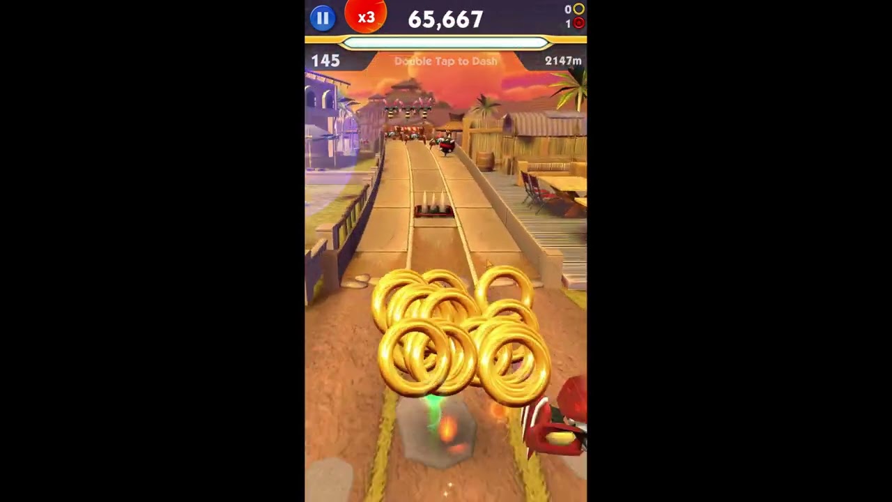 Sonic Dash 2 BlueStacks Gameplay