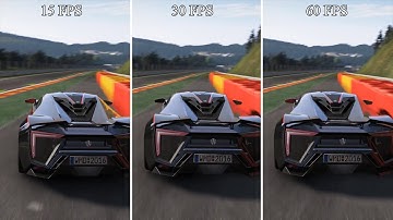 15FPS VS 30FPS VS 60FPS - FPS Difference on Racing Game - [Game Project Cars Frame Rate Comparison]