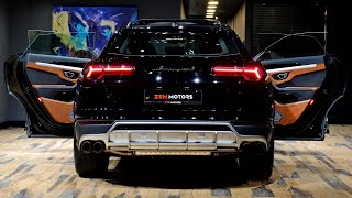 Lamborghini URUS 2021 года - Звук, детали экстерьера и интерьера