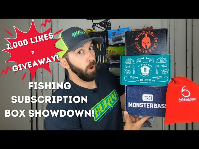 Mystery Tackle Box vs Monsterbass vs 6th Sense Fishing vs Tackle Supply