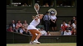 Steffi Graf vs MJ Fernandez Wimbledon 1995 QF