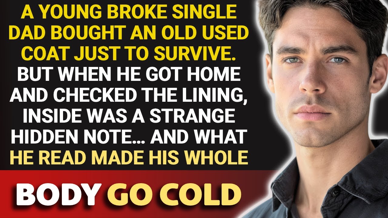 Разоренный отец-одиночка купил старое пальто в комиссионном магазине... и дома обнаружил спрятанн...