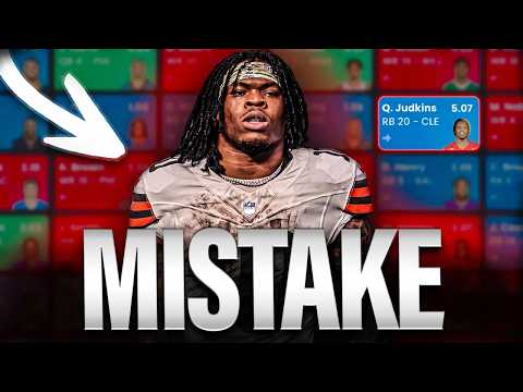 These 5 Mistakes Will Ruin Your Fantasy Football Draft in 2026 thumbnail