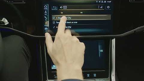 How to use the MMI search | Audi Explanatory Video