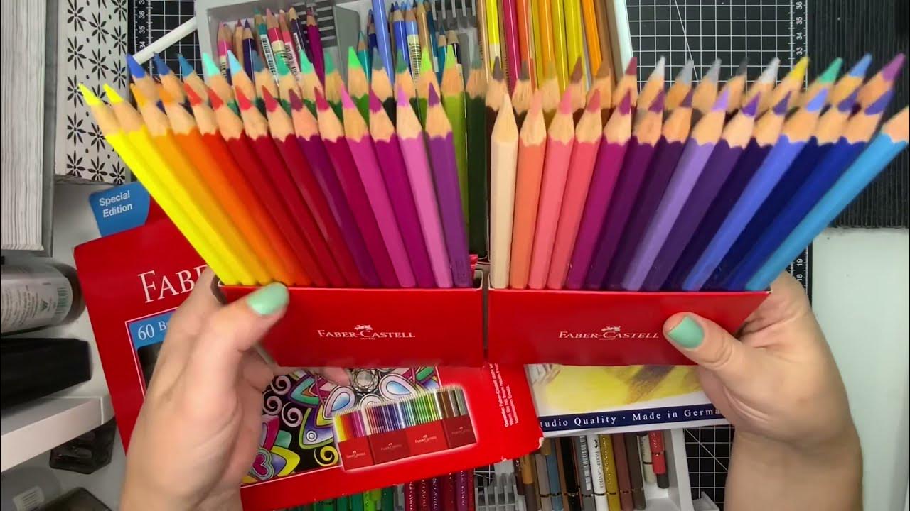 Faber-Castel Polychromos Colored Pencils VS. Crayola Watercolor Pencils  (Episode V of the Coloring Nerd's Supplies Guide)