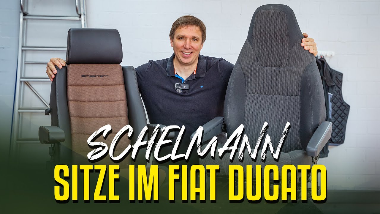 Besser sitzen im Fiat Ducato? So geht es: Pilotensitze im Westfalia Columbus!