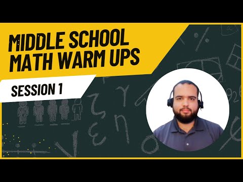 Math Warm Up