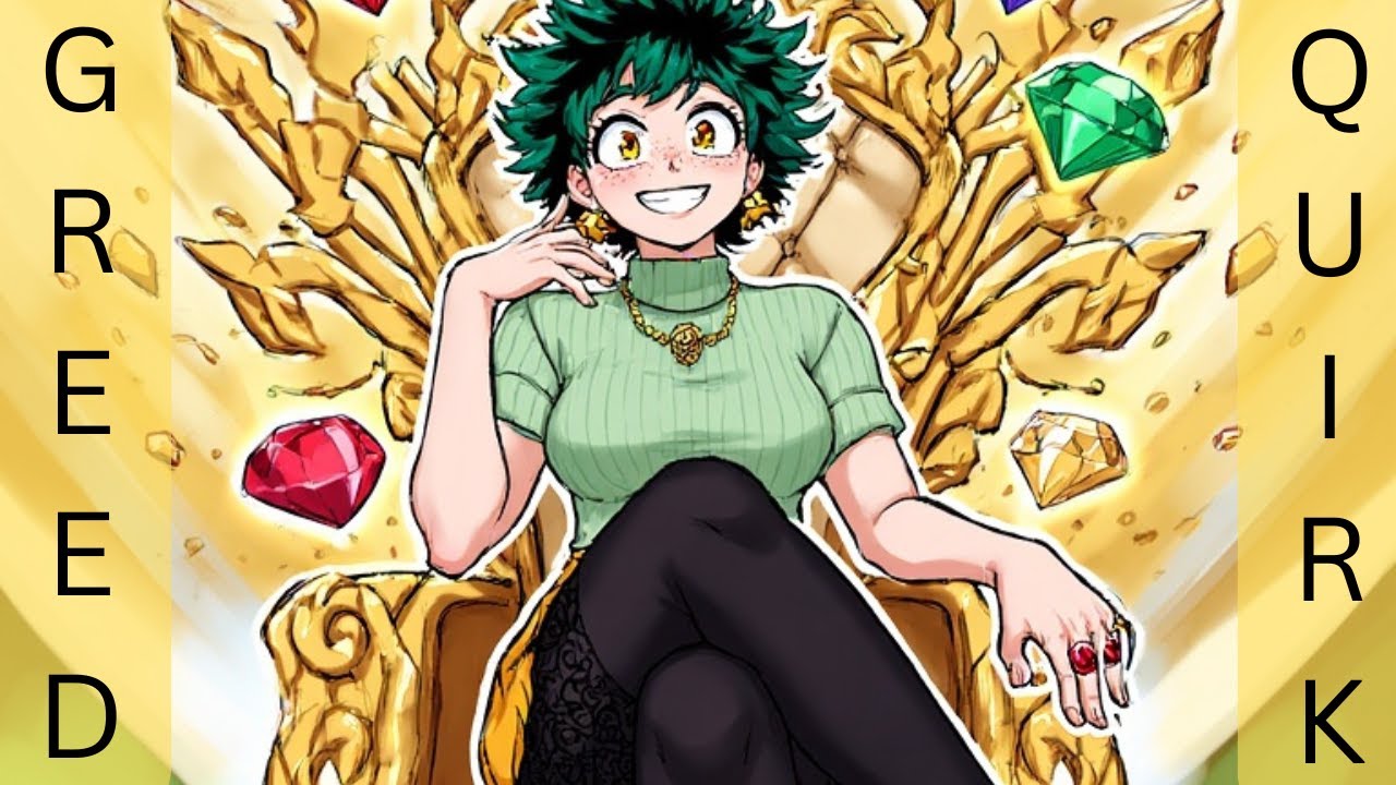 What if Female Deku Had a Greed Quirk? | The Rise of Izumi Shigaraki | MHA AU Part 1