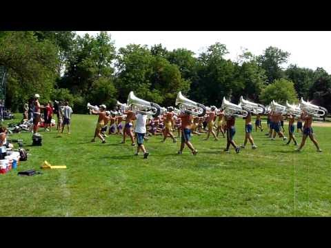 Carolina Crown - Brass Rehearsal 8/1/09 - Jordan W...