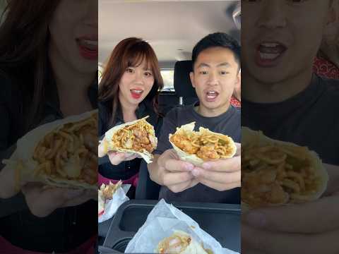 Trying a Panda Express Burrito shorts