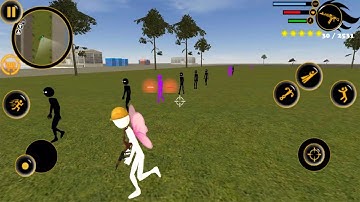 Real Stickman Crime  New Update - Real Stickman Crime Gameplay Part 3 ( Android,Ios )