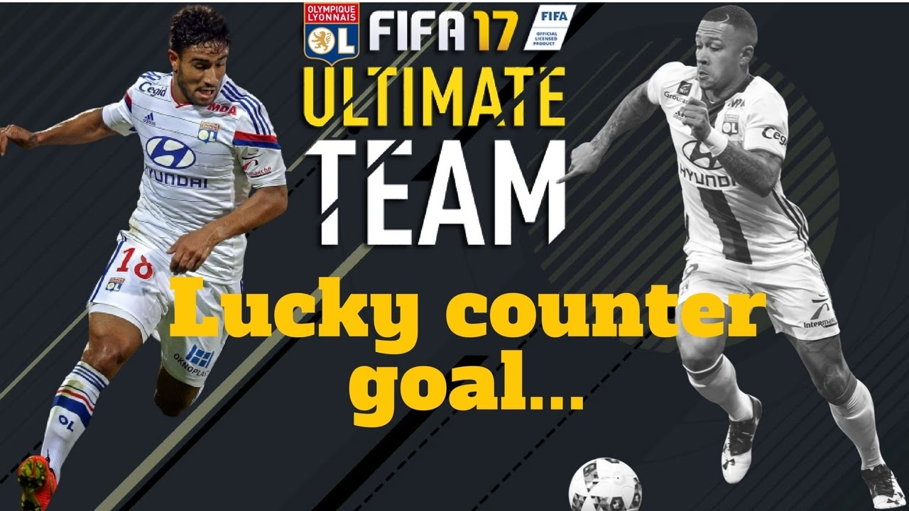 FIFA 17: Lucky counter goal... - YouTube