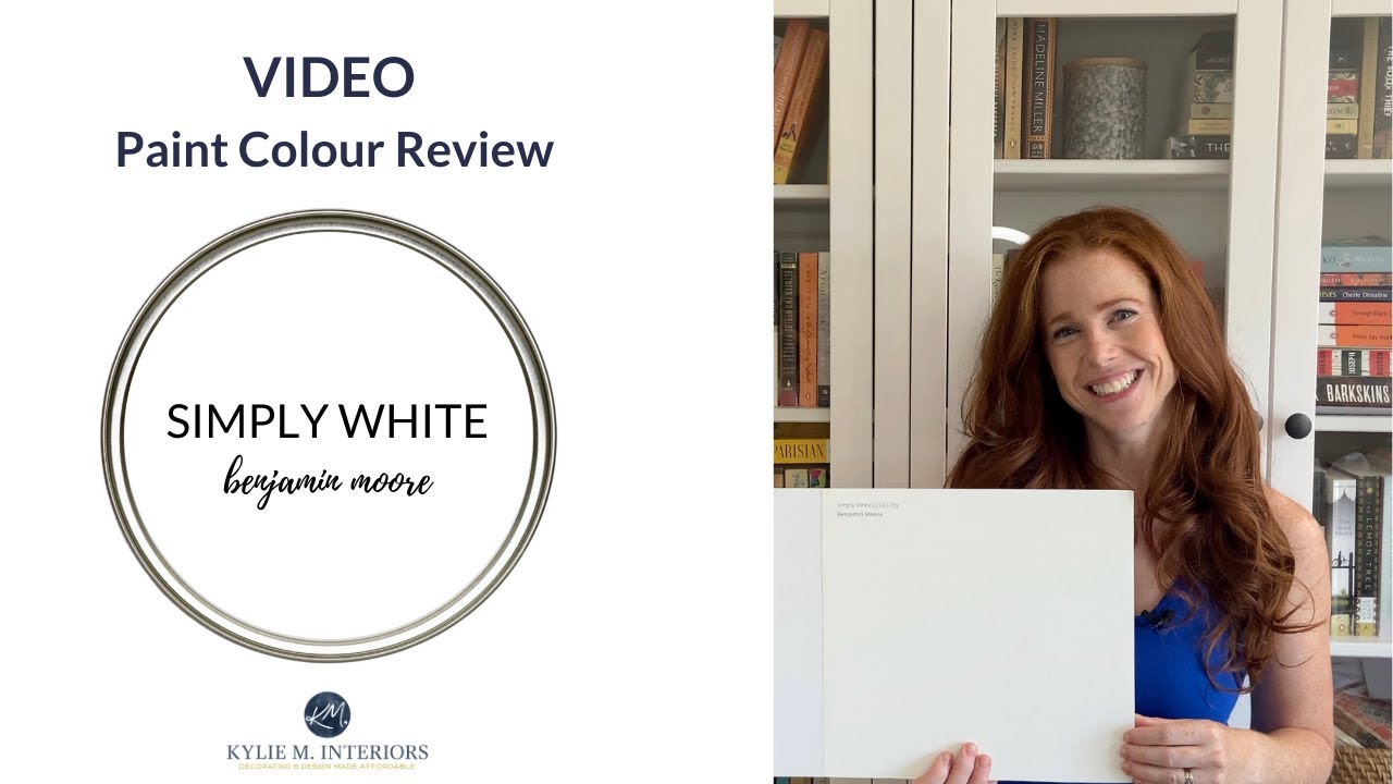 Paint Colour Review: Benjamin Moore Simply White OC-117