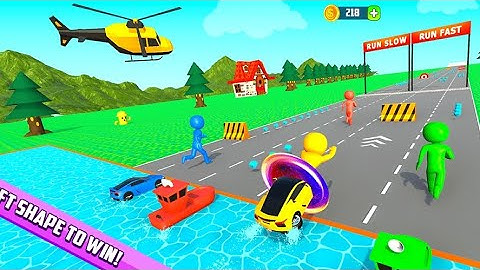 Shape shifting 🏃‍♂️🚗🚲🚦All Levels Gameplay Walkthrough Android,ios Max Level Episode 8