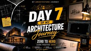 Day 7 of Becoming an Architect 🏛️ | AutoCAD Break, Join, Ellipse & Text Command
