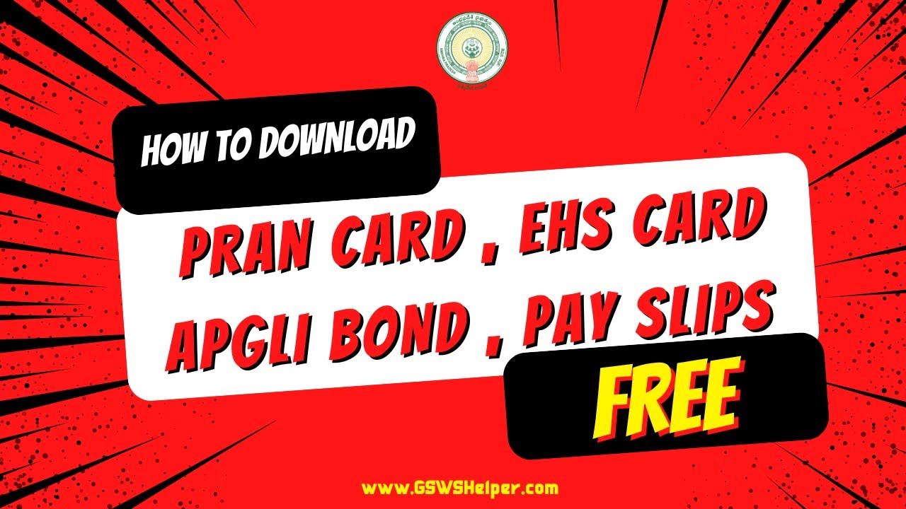How to download ehs card pran card apgli bond and montly pay slips