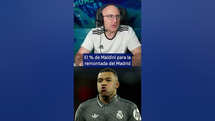 Maldini se la juega con el % de la remontada del Madrid | El Partidazo de COPE