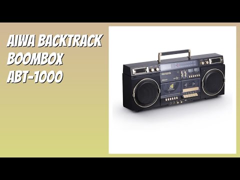 REVIEW (2026): Aiwa BackTrack Boombox ABT-1000. Features