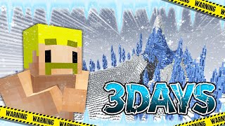 -100度の超極寒の雪山から3日間生き残れ!【3DAYS】