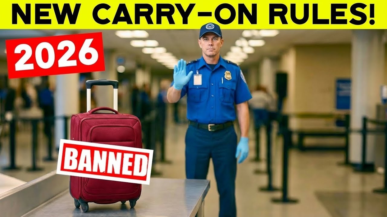 NEW Carry-On RULES for 2026 (Don't Get Caught at TSA!) | Airport Rules