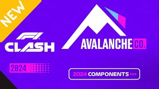 COMPONENTS REVEAL - Avalanche CO | F1 Clash 2024