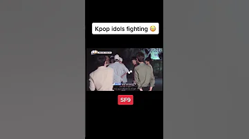 kpop idols fighting