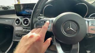 How to turn off TRACTION CONTROL on Mercedes (All Classes - 2014 on)