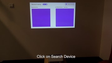 Projector Connects to Device with Bluetooth—AODIN WOW