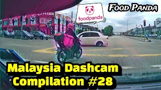 Malaysia Dashcam Compilation 28 Foodpanda Rider Langgar Lampu Merah Youtube