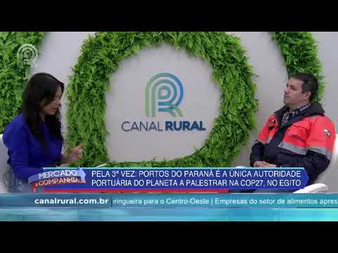 Portos do Paraná é a única autoridade portuária a palestrar na COP27, no Egito | Canal Rural