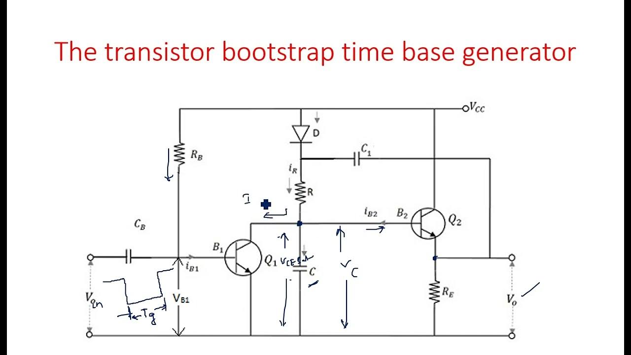 Bootstrap time base generator | Transistor | Part-1/2 | PDC | Lec-86 ...