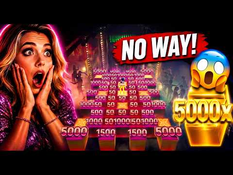 🥇🔥 5000x DISCO BONUS! NO WAY! 😱 Crazy Time INSANE WIN