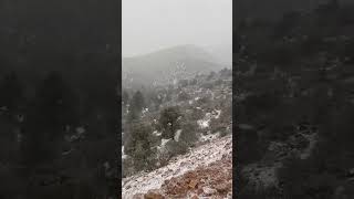 Mohave AZ 3/13/24 snow storm