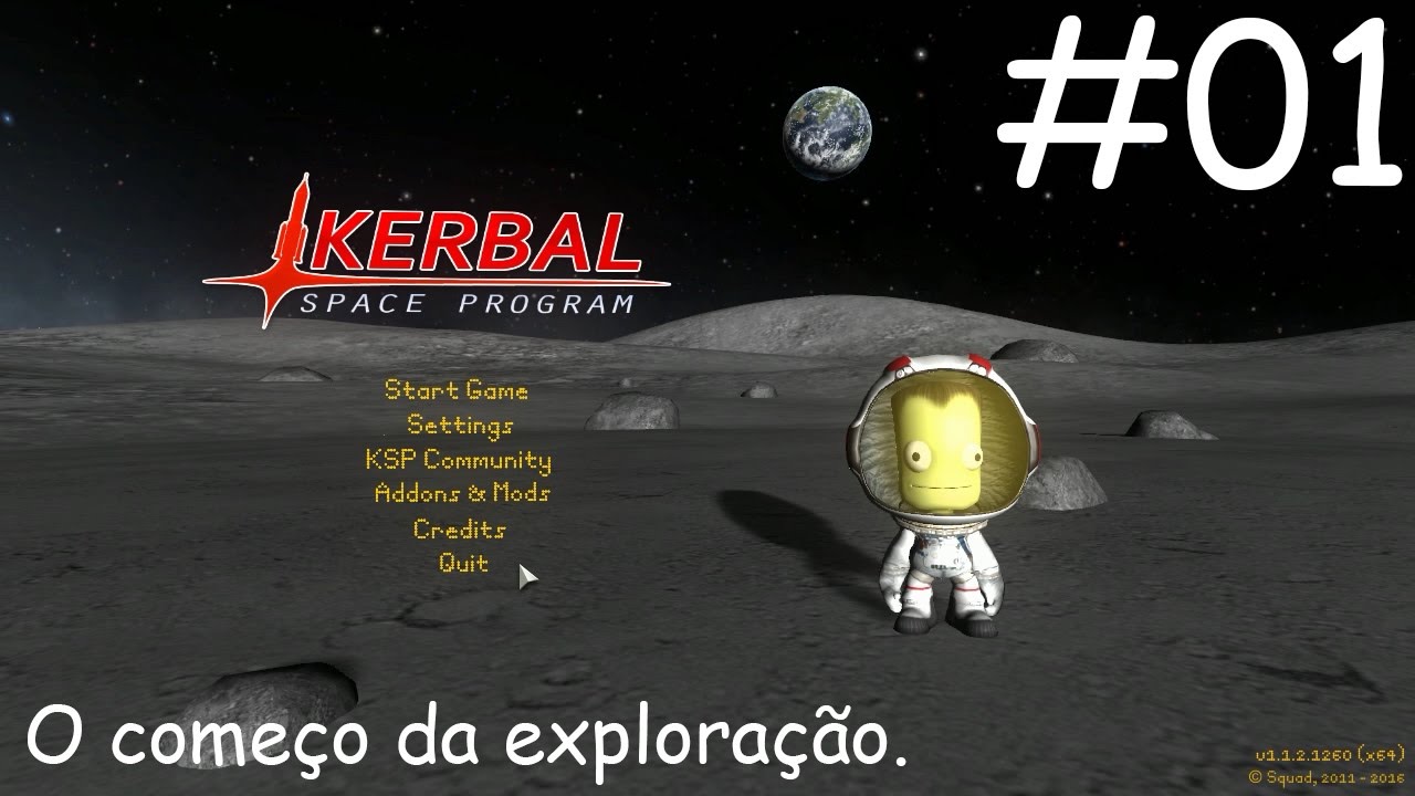 Kerbal Space Program Ep 1 - O começo da exploração GamePlay [PT-BR ...