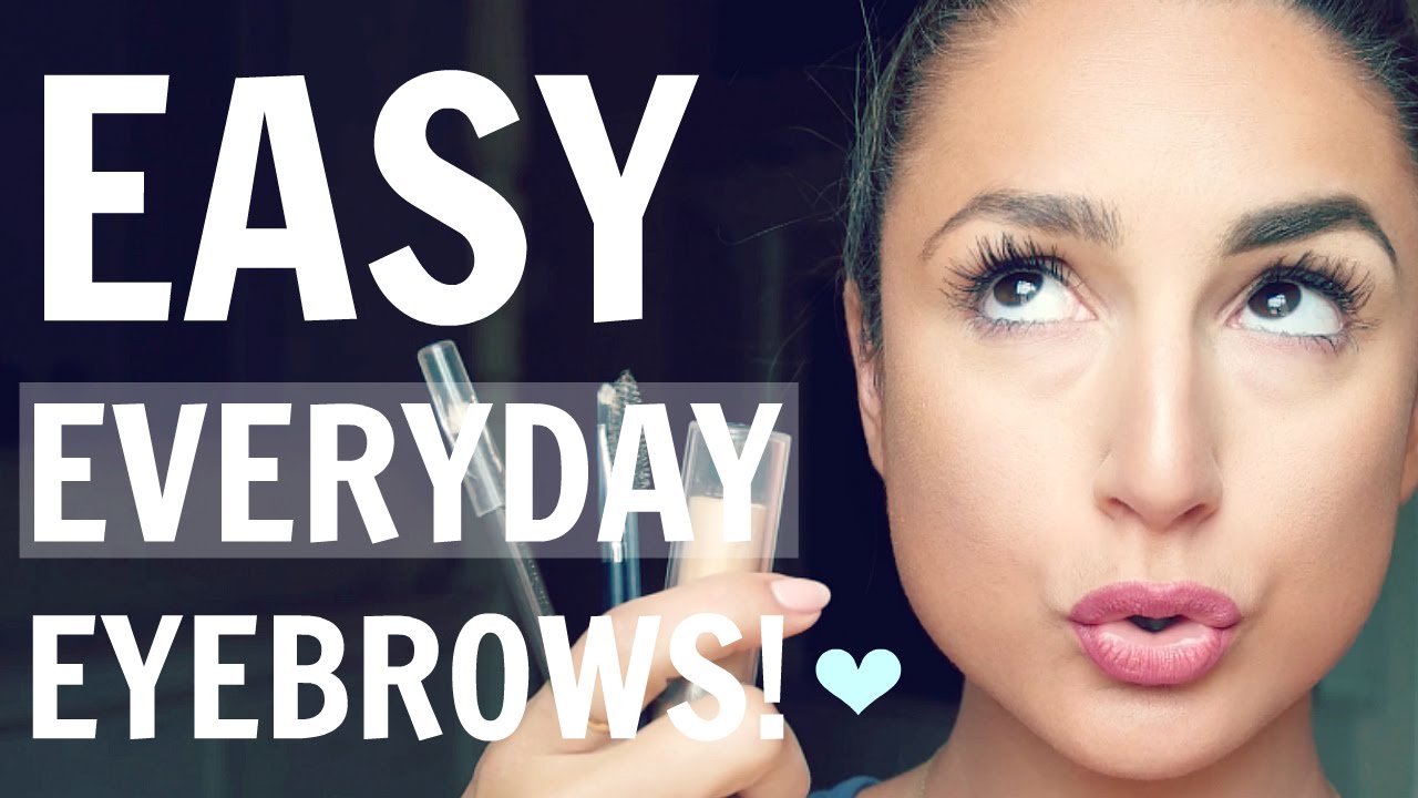 Easy Tutorial For Fuller Brows YouTube