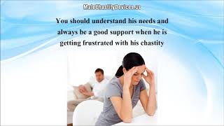How long to keep a man in chastity for the first time