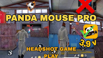PANDA MOUSE PRO 3.9 HEADSHOT GAME PLAY FREE FIRE KEYBOARD AND MOUSE GAME PLAY PANDA MOUSE HEADSHOT